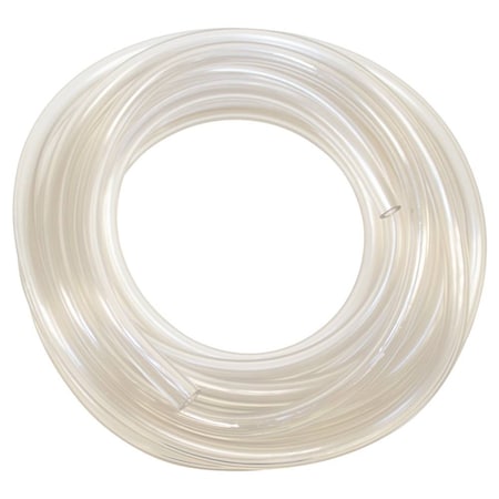 Stens Fuel Line Id 1/4", Length 25', Od 7/16", Clear Pvc Lawn Mowers 115-121